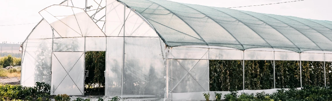 Safe And Reliable Glass Greenhouse in Plant City, FL